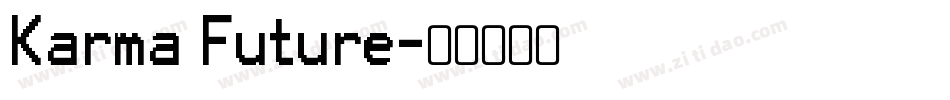 Karma Future字体转换